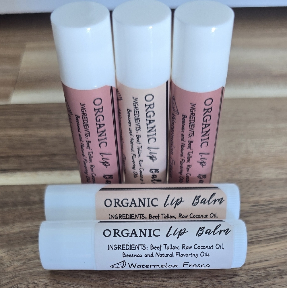 Organic Lip Balm - Watermelon Fresca